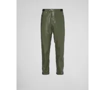 Pantaloni Tecnici In Nylon Light, Uomo, Militare, Taglia L