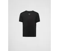 T-shirt In Cotone, Uomo, Nero, Taglia XXXL