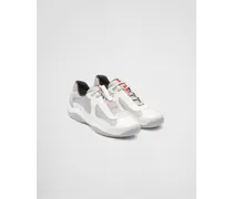 Prada Sneakers  America's Cup Original, Uomo, Bianco Bianco