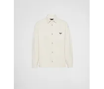 Camicia In Velvet Denim, Uomo, Naturale, Taglia XL
