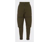 Pantaloni In Tessuto Gore-tex Pro, Donna, Militare