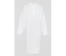 Camicia Lunga In Lino, Uomo, Bianco