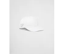Cappello Da Baseball In Re-nylon, Uomo, Bianco