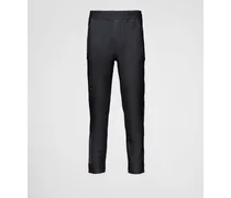 Pantaloni In Jersey Double Riciclato, Uomo, Nero, Taglia XXL