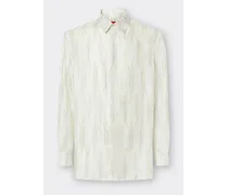 Camicia Manica Lunga In Seta Miami Collection -  Camicie Optical White