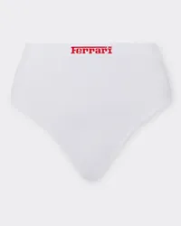 Ferrari Shorts A Culotte In Maglia - Female Intimo E Calze Bianco Ottico Bianco