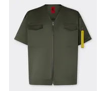 Camicia A Manica Corta In Eco-nylon - Male Camicie Ingrid