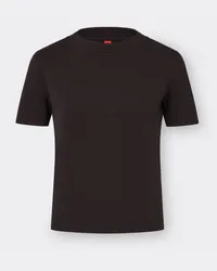 Ferrari T-shirt In Interlock - Female T-shirt Dark Brown Dark