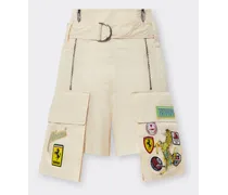Shorts In Nylon Miami Collection - Female Pantaloni Ivory