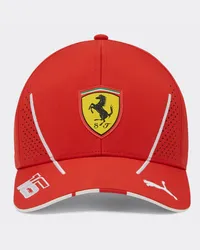 Ferrari Cappellino Leclerc Replica Team Scuderia Ferrari 2024 -  Cap Rosso Corsa Rosso