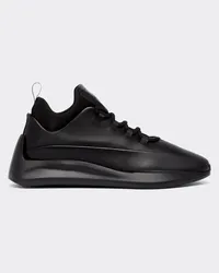 Ferrari Sneakers Basse Da Guida In Pelle Liscia - Male Scarpe E Stivali Nero Nero