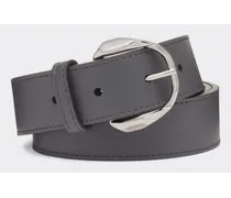 Cintura In Pelle Con Dettaglio Cavallino Rampante -  Cinture Ingrid