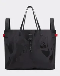 Ferrari Borsa Shopper In Tessuto Nylon Camouflage Cavallino Rampante -  Borse Shopping Nero Nero