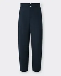 Ferrari Pantalone In Lana Tecnica -  Pantaloni Navy Navy