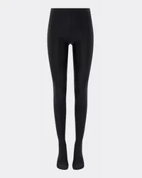 Ferrari Leggings In Eco-nyon - Female Intimo E Calze Nero Nero