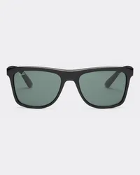 Ferrari Ray-ban For Scuderia Ferrari Rb4414mf Nero Con Lenti Verde Scuro -  Occhiali Da Sole Nero Nero