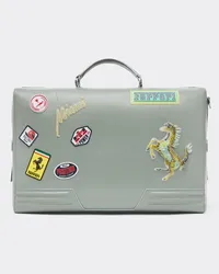 Ferrari Borsa Duffle In Pelle Miami Collection -  Borse E Accessori Da Viaggio Ingrid Ingrid