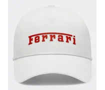 Baseball Cap Con Logo Gommato -  Cappellini Bianco Ottico