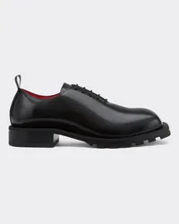 Ferrari Scarpe Derby In Pelle Liscia - Male Scarpe E Stivali Nero Nero