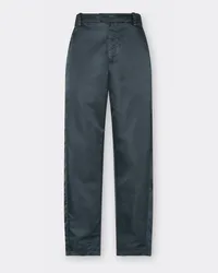 Ferrari Pantalone Chino In Tessuto Tecnico - Male Pantaloni Antracite Antracite