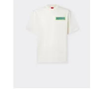 Ferrari T-shirt In Cotone Miami Collection - Male T-shirt Optical White Optical