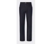 Pantalone Cinque Tasche In Denim Dark - Male Pantaloni Denim Scuro