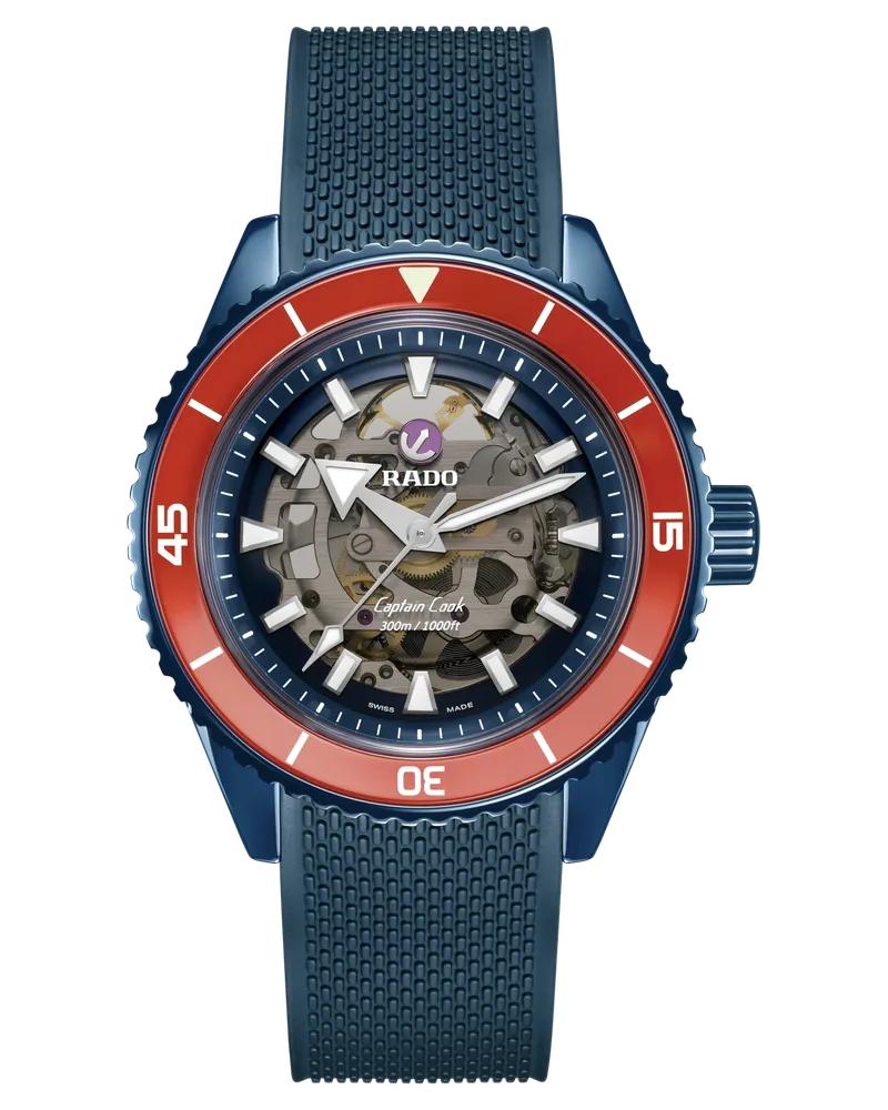 RADO Captain Cook High-Tech Ceramic Skeleton Limited Edition 