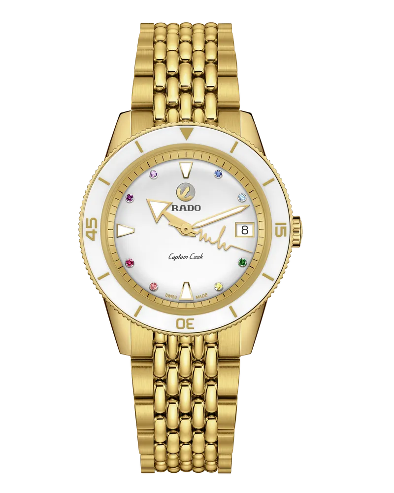 RADO Captain Cook x Marina Hoermanseder Heartbeat Colorato