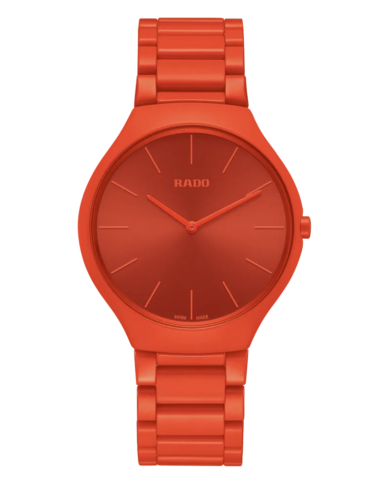 RADO True Thinline Les Couleurs Le Corbusier Powerful orange 4320S Colorato
