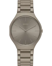 RADO True Thinline Les Couleurs Le Corbusier Grey brown natural umber 32141 Colorato