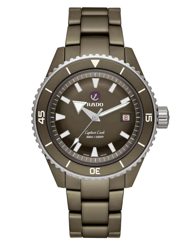 RADO Captain Cook High-Tech Ceramic Diver Colorato