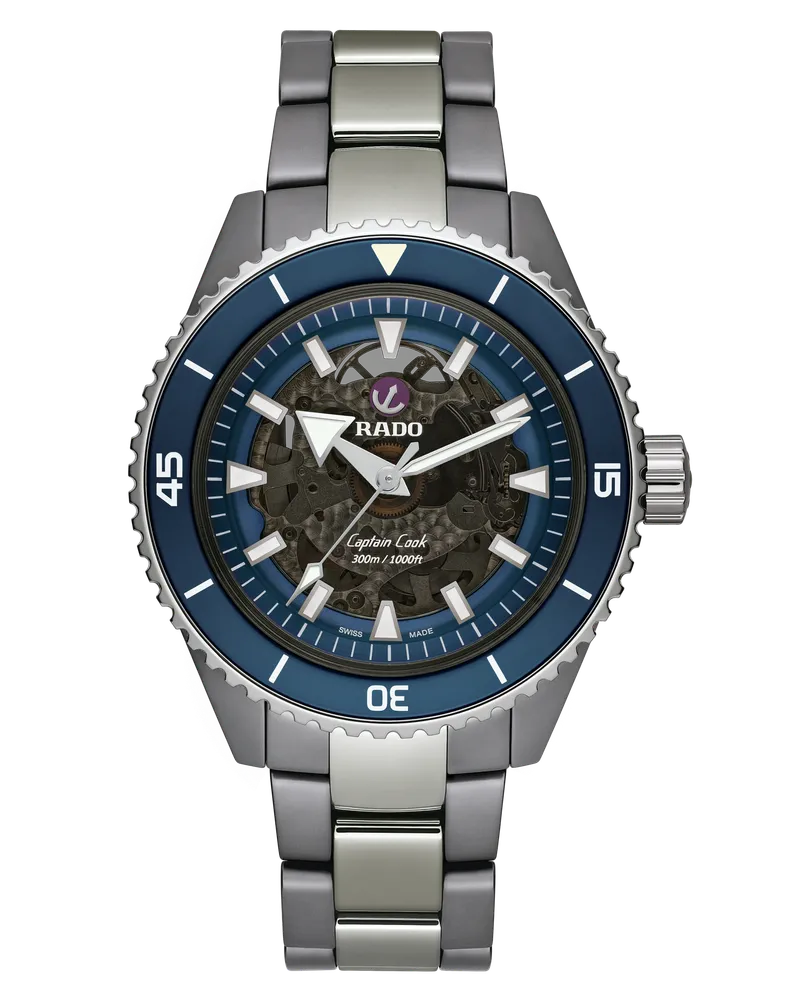 RADO Captain Cook High-Tech Ceramic Chiaro