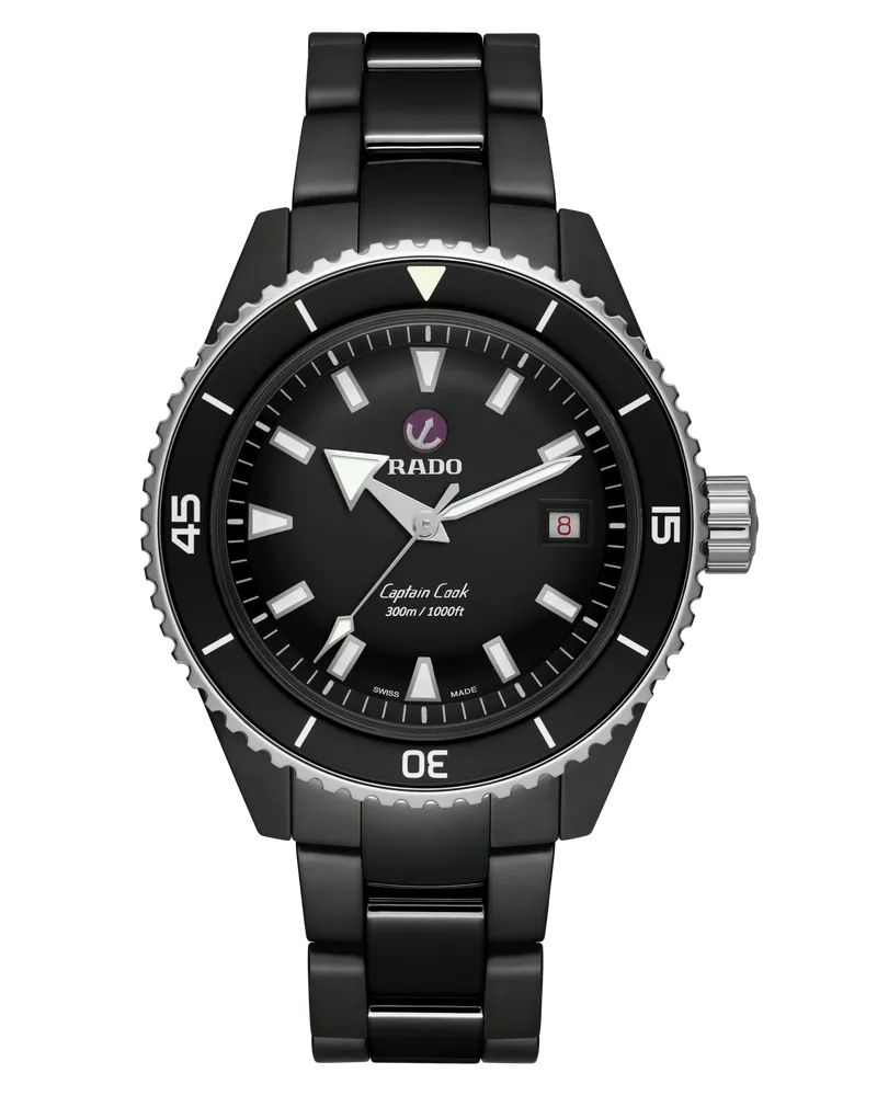 RADO Captain Cook High-Tech Ceramic Diver Scuro