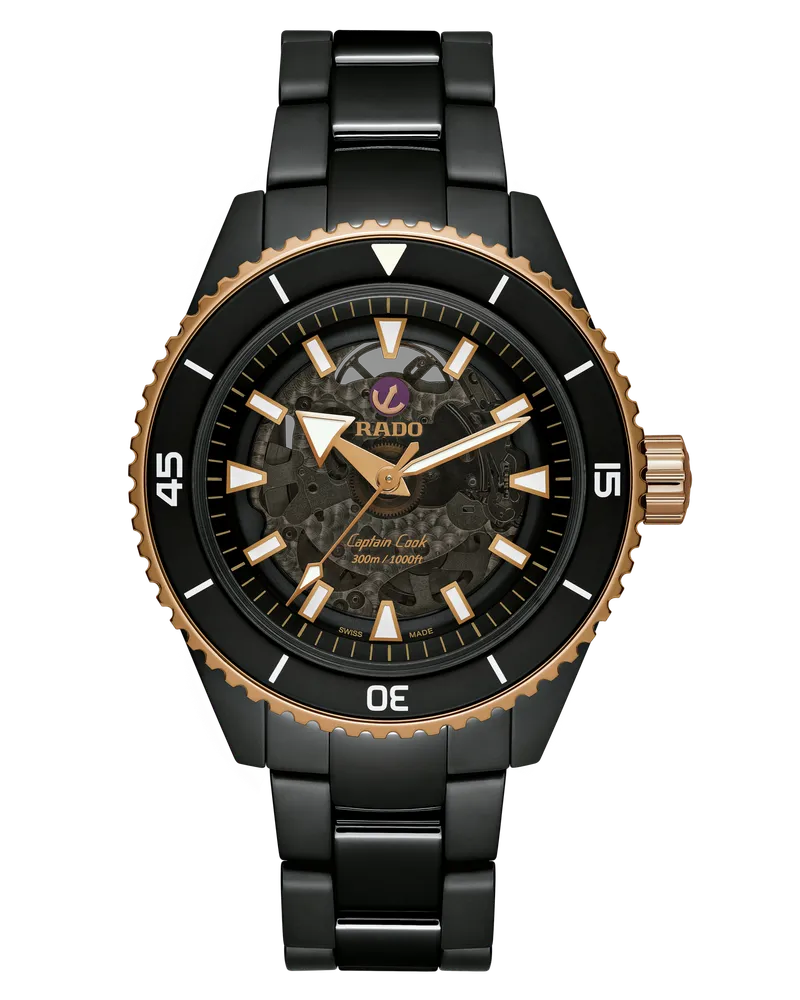 RADO Captain Cook High-Tech Ceramic Scuro