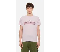T-shirt In Cotone Con Stampa | Rosa