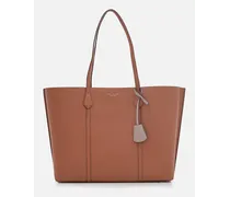 Perry Leather Tote Bag | Marrone