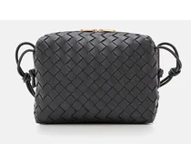 Small Loop Leather Camera Bag | Nero