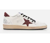 Ball-star Leather Sneakers | Bianco