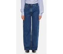 Salma Cotton Jeans | Azzurro