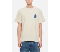 T-shirt Anchor Con Toppa | Giallo