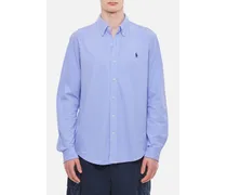 Camicia A Maniche Lunghe In Maglia | Azzurro