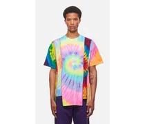 T-shirt  Stampa Tye Dye | Giallo
