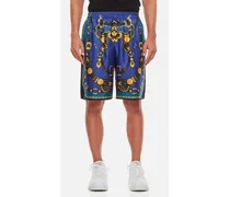 Shorts Medusa Harness Foulard Print | Multicolore