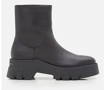 Montey Leather Boots | Nero