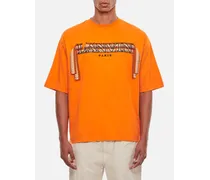 T-shirt Lanvin Dettaglio Curblace | Arancione