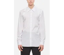 Camicia Harness In Cotone | Bianco
