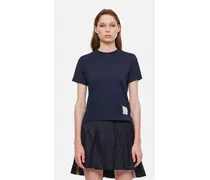 Cotton Jersey T-shirt | Blu