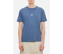 T-shirt Girocollo Con Stampa | Azzurro