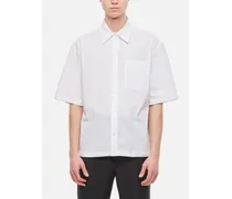 Camicia Bowling In Cotone | Bianco
