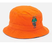 Cappello Bucket Con Teddy | Arancione